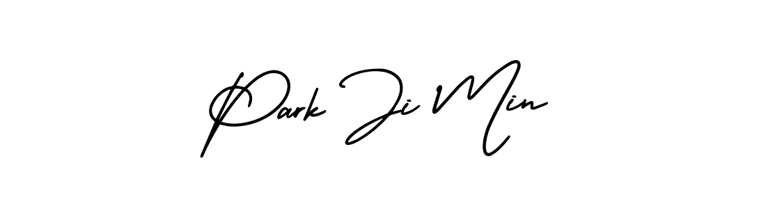 Create a beautiful signature design for name Park Ji Min. With this signature (AmerikaSignatureDemo-Regular) fonts, you can make a handwritten signature for free. Park Ji Min signature style 3 images and pictures png