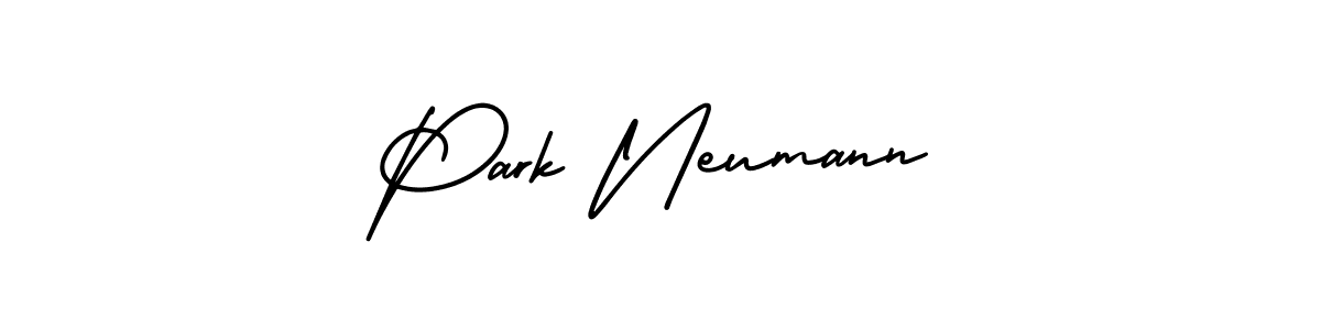 Create a beautiful signature design for name Park Neumann. With this signature (AmerikaSignatureDemo-Regular) fonts, you can make a handwritten signature for free. Park Neumann signature style 3 images and pictures png