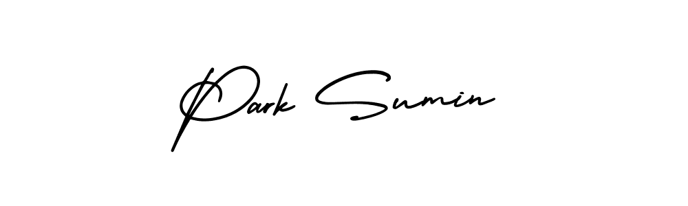 if you are searching for the best signature style for your name Park Sumin. so please give up your signature search. here we have designed multiple signature styles  using AmerikaSignatureDemo-Regular. Park Sumin signature style 3 images and pictures png