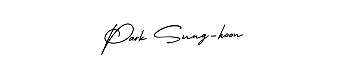 How to make Park Sung-hoon signature? AmerikaSignatureDemo-Regular is a professional autograph style. Create handwritten signature for Park Sung-hoon name. Park Sung-hoon signature style 3 images and pictures png