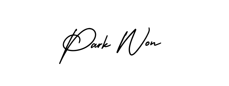 Similarly AmerikaSignatureDemo-Regular is the best handwritten signature design. Signature creator online .You can use it as an online autograph creator for name Park Won. Park Won signature style 3 images and pictures png