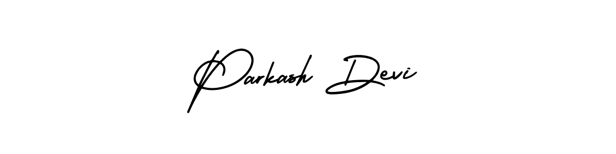 How to make Parkash Devi signature? AmerikaSignatureDemo-Regular is a professional autograph style. Create handwritten signature for Parkash Devi name. Parkash Devi signature style 3 images and pictures png