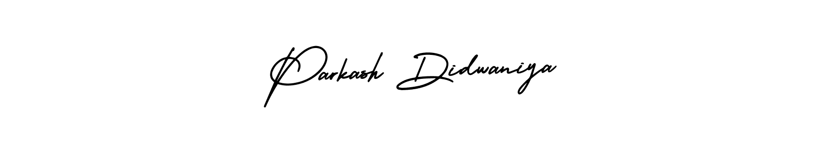 Also we have Parkash Didwaniya name is the best signature style. Create professional handwritten signature collection using AmerikaSignatureDemo-Regular autograph style. Parkash Didwaniya signature style 3 images and pictures png