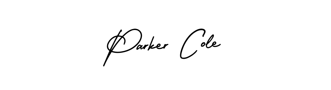 Design your own signature with our free online signature maker. With this signature software, you can create a handwritten (AmerikaSignatureDemo-Regular) signature for name Parker Cole. Parker Cole signature style 3 images and pictures png