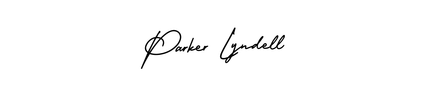 Design your own signature with our free online signature maker. With this signature software, you can create a handwritten (AmerikaSignatureDemo-Regular) signature for name Parker Lyndell. Parker Lyndell signature style 3 images and pictures png