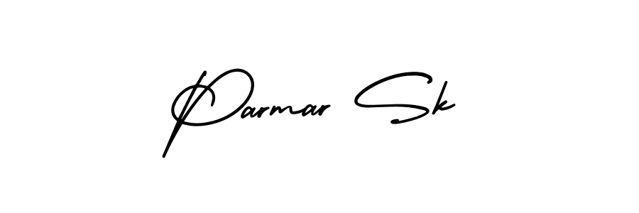 Make a short Parmar Sk signature style. Manage your documents anywhere anytime using AmerikaSignatureDemo-Regular. Create and add eSignatures, submit forms, share and send files easily. Parmar Sk signature style 3 images and pictures png