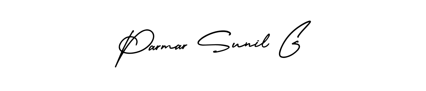 Also we have Parmar Sunil G name is the best signature style. Create professional handwritten signature collection using AmerikaSignatureDemo-Regular autograph style. Parmar Sunil G signature style 3 images and pictures png