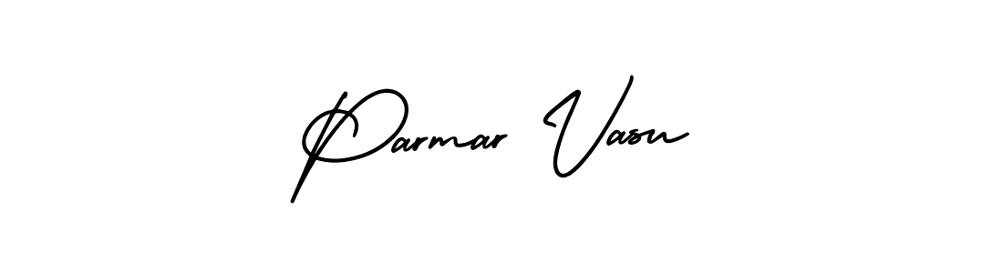 Also You can easily find your signature by using the search form. We will create Parmar Vasu name handwritten signature images for you free of cost using AmerikaSignatureDemo-Regular sign style. Parmar Vasu signature style 3 images and pictures png
