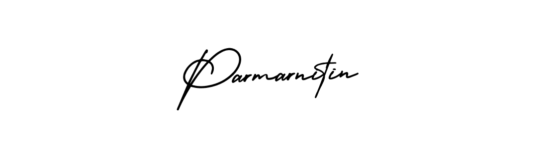 How to make Parmarnitin signature? AmerikaSignatureDemo-Regular is a professional autograph style. Create handwritten signature for Parmarnitin name. Parmarnitin signature style 3 images and pictures png