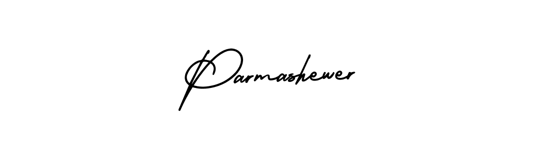 Use a signature maker to create a handwritten signature online. With this signature software, you can design (AmerikaSignatureDemo-Regular) your own signature for name Parmashewer. Parmashewer signature style 3 images and pictures png