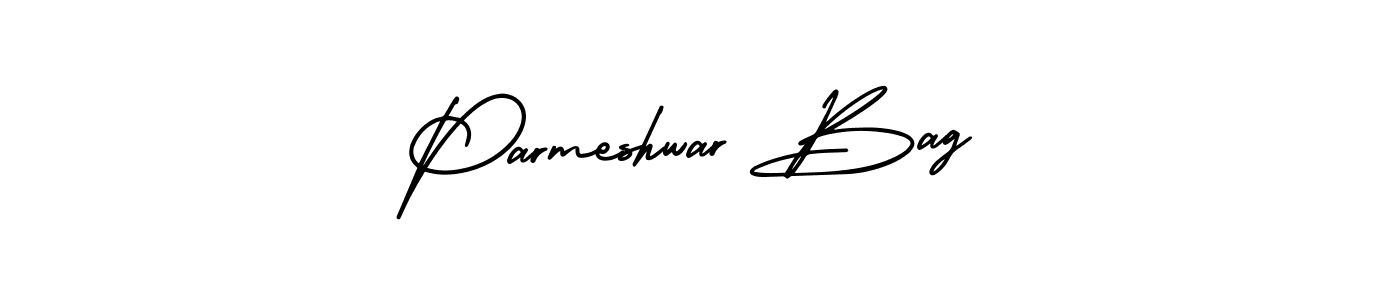 Also You can easily find your signature by using the search form. We will create Parmeshwar Bag name handwritten signature images for you free of cost using AmerikaSignatureDemo-Regular sign style. Parmeshwar Bag signature style 3 images and pictures png