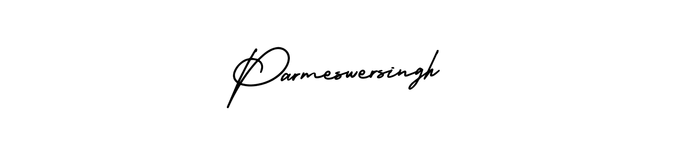 Design your own signature with our free online signature maker. With this signature software, you can create a handwritten (AmerikaSignatureDemo-Regular) signature for name Parmeswersingh. Parmeswersingh signature style 3 images and pictures png