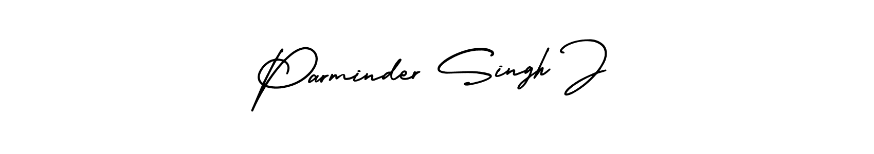 It looks lik you need a new signature style for name Parminder Singh J. Design unique handwritten (AmerikaSignatureDemo-Regular) signature with our free signature maker in just a few clicks. Parminder Singh J signature style 3 images and pictures png