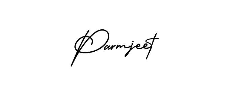 Also we have Parmjeet name is the best signature style. Create professional handwritten signature collection using AmerikaSignatureDemo-Regular autograph style. Parmjeet signature style 3 images and pictures png