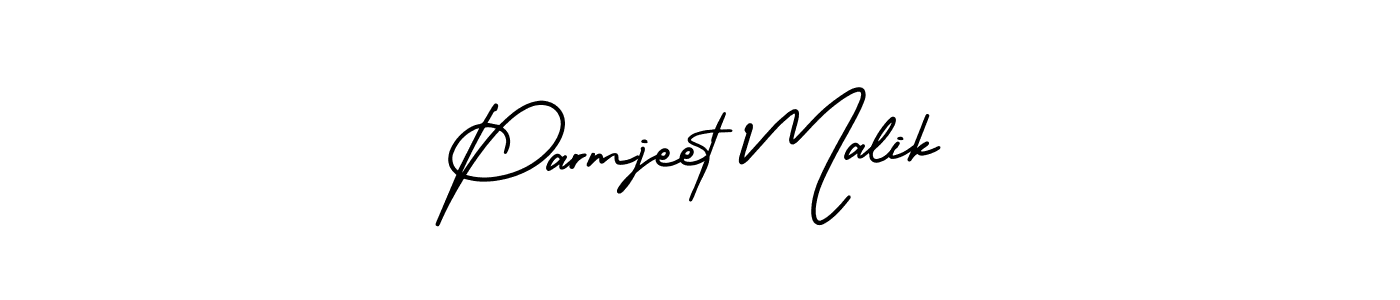 Similarly AmerikaSignatureDemo-Regular is the best handwritten signature design. Signature creator online .You can use it as an online autograph creator for name Parmjeet Malik. Parmjeet Malik signature style 3 images and pictures png