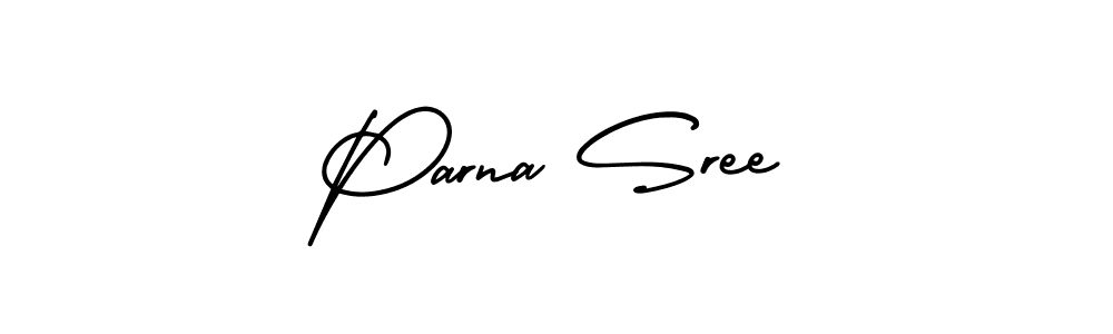 AmerikaSignatureDemo-Regular is a professional signature style that is perfect for those who want to add a touch of class to their signature. It is also a great choice for those who want to make their signature more unique. Get Parna Sree name to fancy signature for free. Parna Sree signature style 3 images and pictures png