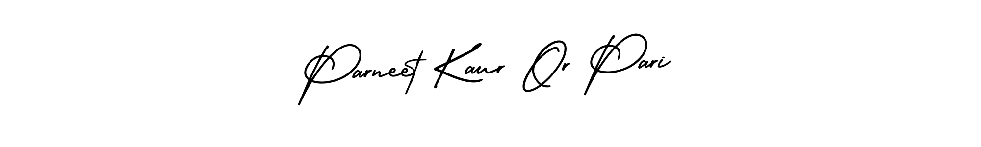 How to Draw Parneet Kaur Or Pari signature style? AmerikaSignatureDemo-Regular is a latest design signature styles for name Parneet Kaur Or Pari. Parneet Kaur Or Pari signature style 3 images and pictures png
