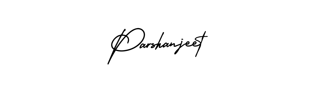How to make Parshanjeet signature? AmerikaSignatureDemo-Regular is a professional autograph style. Create handwritten signature for Parshanjeet name. Parshanjeet signature style 3 images and pictures png