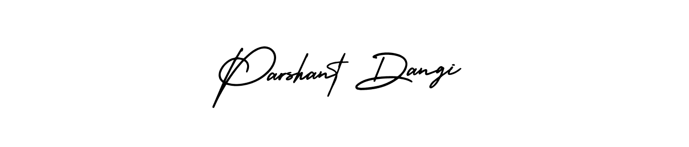 Use a signature maker to create a handwritten signature online. With this signature software, you can design (AmerikaSignatureDemo-Regular) your own signature for name Parshant Dangi. Parshant Dangi signature style 3 images and pictures png