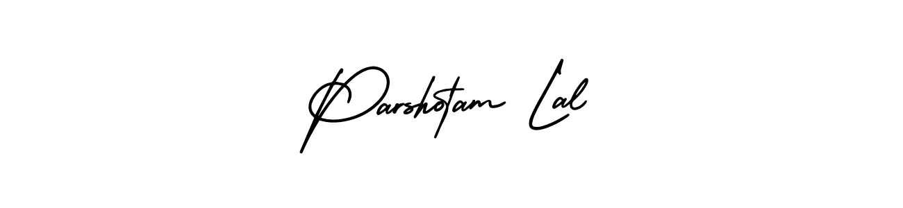 It looks lik you need a new signature style for name Parshotam Lal. Design unique handwritten (AmerikaSignatureDemo-Regular) signature with our free signature maker in just a few clicks. Parshotam Lal signature style 3 images and pictures png