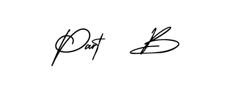 How to Draw Part   B signature style? AmerikaSignatureDemo-Regular is a latest design signature styles for name Part   B. Part   B signature style 3 images and pictures png