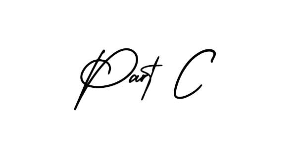 It looks lik you need a new signature style for name Part C. Design unique handwritten (AmerikaSignatureDemo-Regular) signature with our free signature maker in just a few clicks. Part C signature style 3 images and pictures png