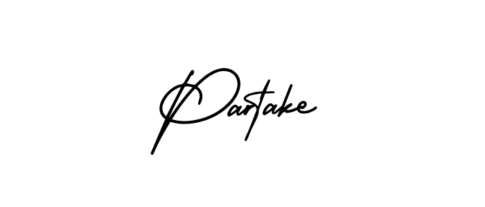 Make a beautiful signature design for name Partake. Use this online signature maker to create a handwritten signature for free. Partake signature style 3 images and pictures png