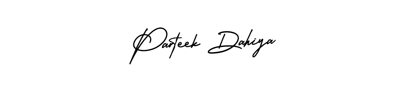 if you are searching for the best signature style for your name Parteek Dahiya. so please give up your signature search. here we have designed multiple signature styles  using AmerikaSignatureDemo-Regular. Parteek Dahiya signature style 3 images and pictures png