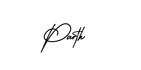 AmerikaSignatureDemo-Regular is a professional signature style that is perfect for those who want to add a touch of class to their signature. It is also a great choice for those who want to make their signature more unique. Get Parth  name to fancy signature for free. Parth  signature style 3 images and pictures png