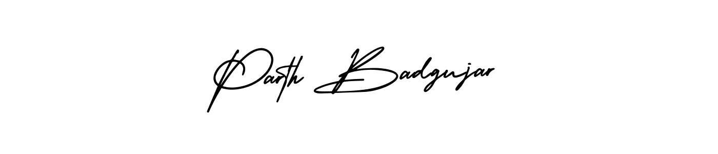 Check out images of Autograph of Parth Badgujar name. Actor Parth Badgujar Signature Style. AmerikaSignatureDemo-Regular is a professional sign style online. Parth Badgujar signature style 3 images and pictures png