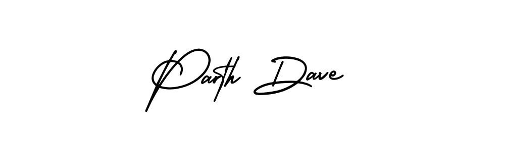 Make a beautiful signature design for name Parth Dave. Use this online signature maker to create a handwritten signature for free. Parth Dave signature style 3 images and pictures png