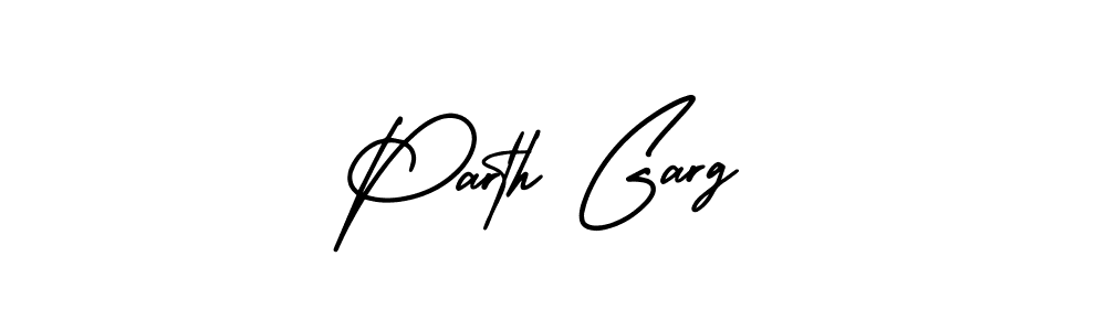 Best and Professional Signature Style for Parth Garg. AmerikaSignatureDemo-Regular Best Signature Style Collection. Parth Garg signature style 3 images and pictures png