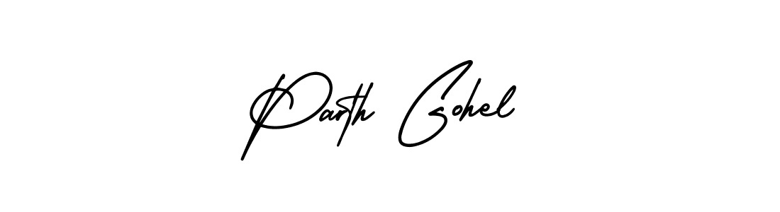 Make a beautiful signature design for name Parth Gohel. Use this online signature maker to create a handwritten signature for free. Parth Gohel signature style 3 images and pictures png