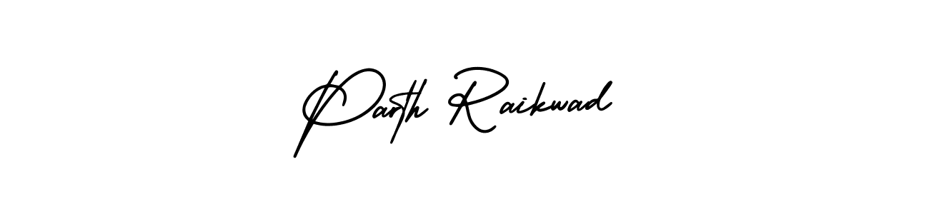 Create a beautiful signature design for name Parth Raikwad. With this signature (AmerikaSignatureDemo-Regular) fonts, you can make a handwritten signature for free. Parth Raikwad signature style 3 images and pictures png