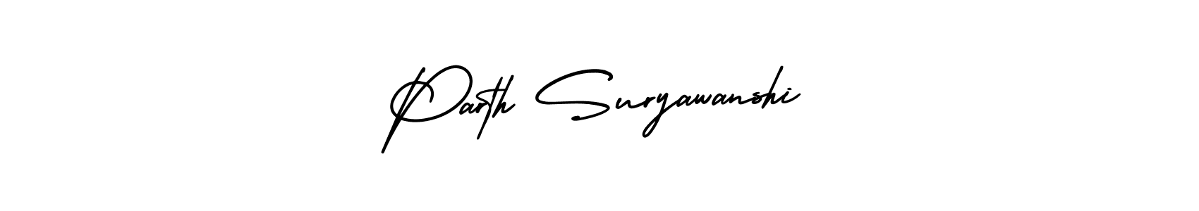 Create a beautiful signature design for name Parth Suryawanshi. With this signature (AmerikaSignatureDemo-Regular) fonts, you can make a handwritten signature for free. Parth Suryawanshi signature style 3 images and pictures png
