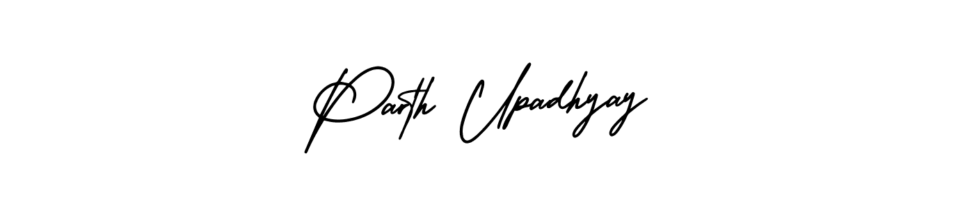 It looks lik you need a new signature style for name Parth Upadhyay. Design unique handwritten (AmerikaSignatureDemo-Regular) signature with our free signature maker in just a few clicks. Parth Upadhyay signature style 3 images and pictures png