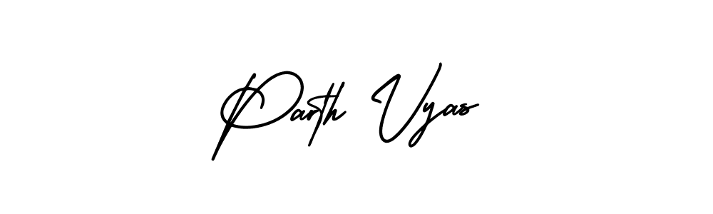 AmerikaSignatureDemo-Regular is a professional signature style that is perfect for those who want to add a touch of class to their signature. It is also a great choice for those who want to make their signature more unique. Get Parth Vyas name to fancy signature for free. Parth Vyas signature style 3 images and pictures png