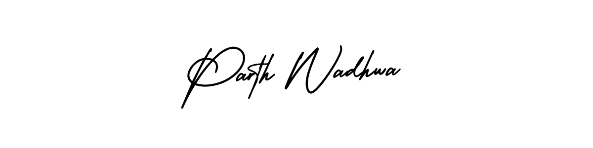 Best and Professional Signature Style for Parth Wadhwa. AmerikaSignatureDemo-Regular Best Signature Style Collection. Parth Wadhwa signature style 3 images and pictures png