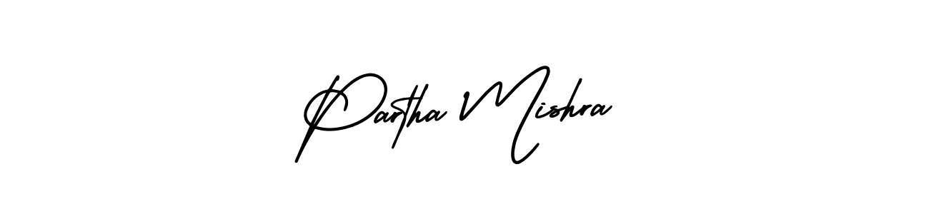 This is the best signature style for the Partha Mishra name. Also you like these signature font (AmerikaSignatureDemo-Regular). Mix name signature. Partha Mishra signature style 3 images and pictures png