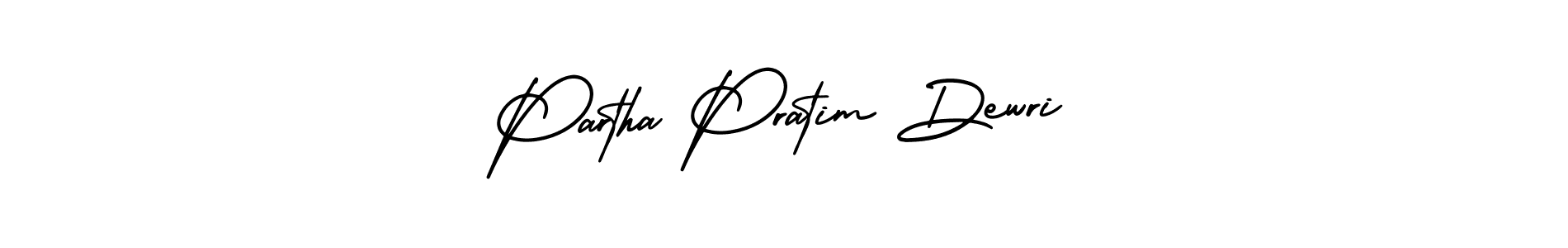 Use a signature maker to create a handwritten signature online. With this signature software, you can design (AmerikaSignatureDemo-Regular) your own signature for name Partha Pratim Dewri. Partha Pratim Dewri signature style 3 images and pictures png