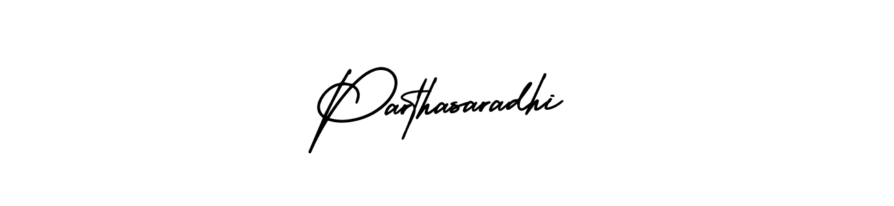 Make a beautiful signature design for name Parthasaradhi. With this signature (AmerikaSignatureDemo-Regular) style, you can create a handwritten signature for free. Parthasaradhi signature style 3 images and pictures png