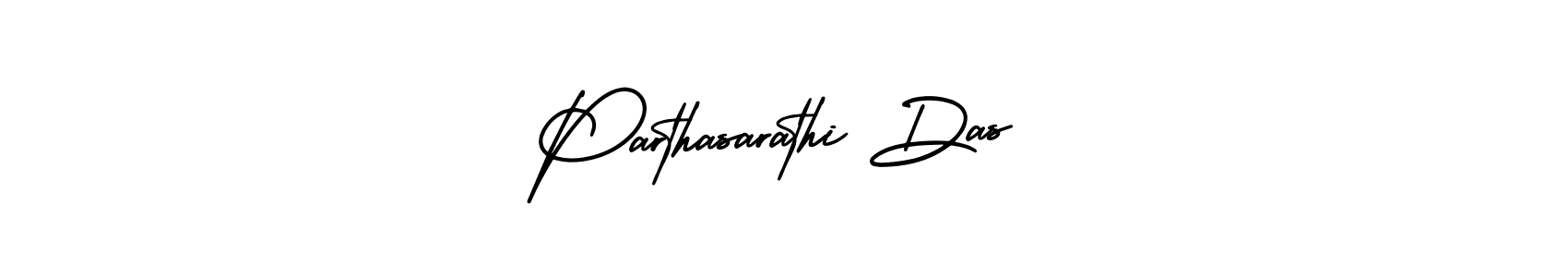 This is the best signature style for the Parthasarathi Das name. Also you like these signature font (AmerikaSignatureDemo-Regular). Mix name signature. Parthasarathi Das signature style 3 images and pictures png
