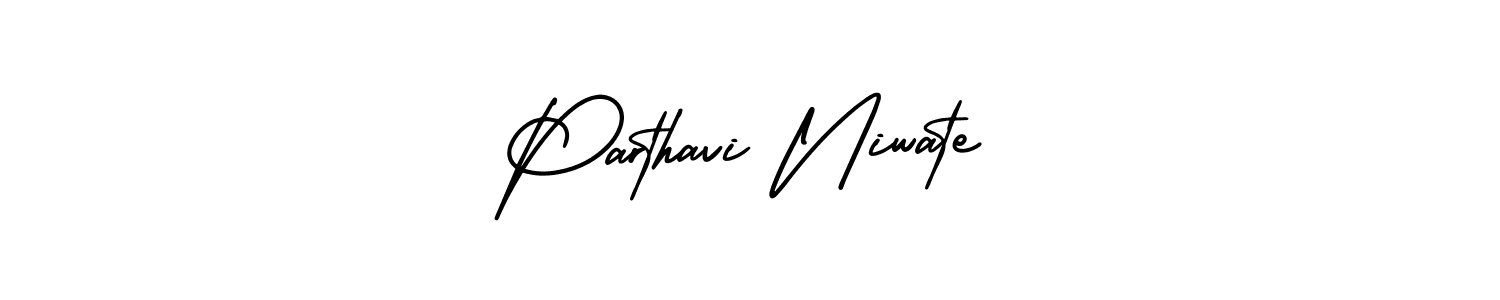 Make a beautiful signature design for name Parthavi Niwate. Use this online signature maker to create a handwritten signature for free. Parthavi Niwate signature style 3 images and pictures png