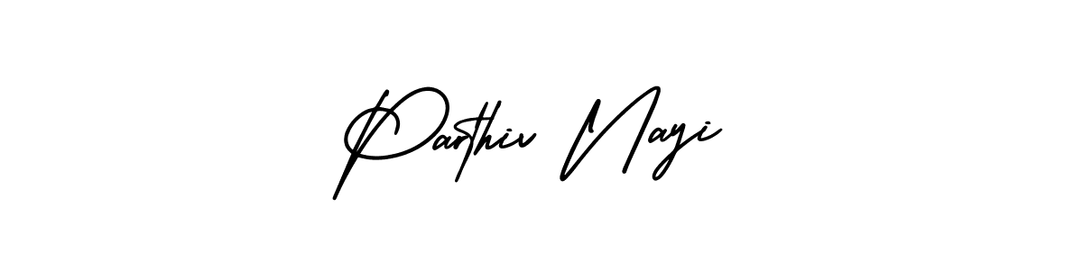 You can use this online signature creator to create a handwritten signature for the name Parthiv Nayi. This is the best online autograph maker. Parthiv Nayi signature style 3 images and pictures png