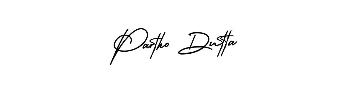 Make a beautiful signature design for name Partho Dutta. Use this online signature maker to create a handwritten signature for free. Partho Dutta signature style 3 images and pictures png