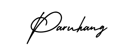 Also You can easily find your signature by using the search form. We will create Paruhang name handwritten signature images for you free of cost using AmerikaSignatureDemo-Regular sign style. Paruhang signature style 3 images and pictures png