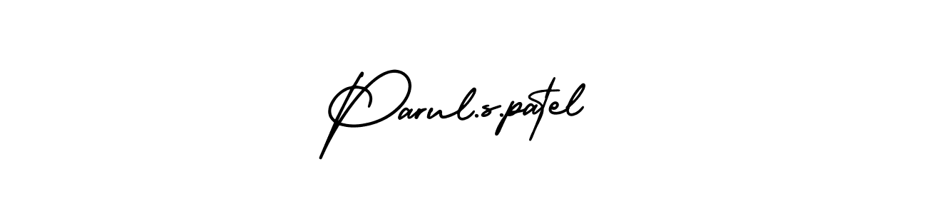 Also we have Parul.s.patel name is the best signature style. Create professional handwritten signature collection using AmerikaSignatureDemo-Regular autograph style. Parul.s.patel signature style 3 images and pictures png