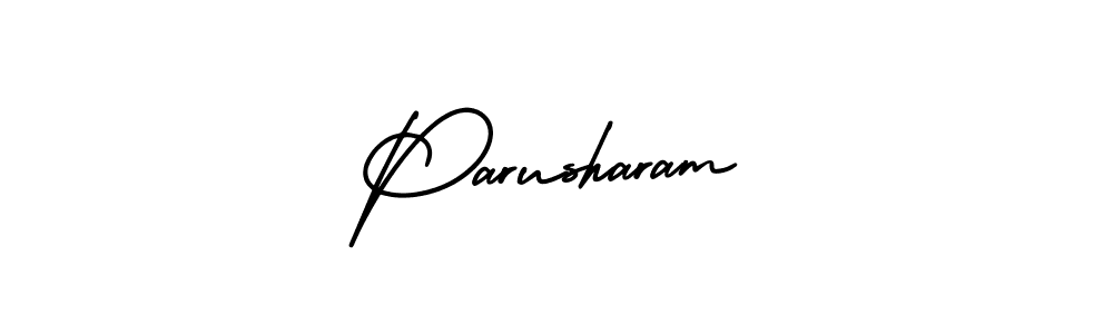 AmerikaSignatureDemo-Regular is a professional signature style that is perfect for those who want to add a touch of class to their signature. It is also a great choice for those who want to make their signature more unique. Get Parusharam name to fancy signature for free. Parusharam signature style 3 images and pictures png