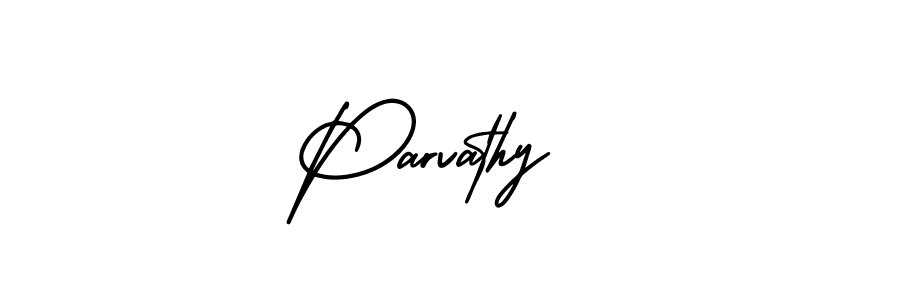 Once you've used our free online signature maker to create your best signature AmerikaSignatureDemo-Regular style, it's time to enjoy all of the benefits that Parvathy  name signing documents. Parvathy  signature style 3 images and pictures png