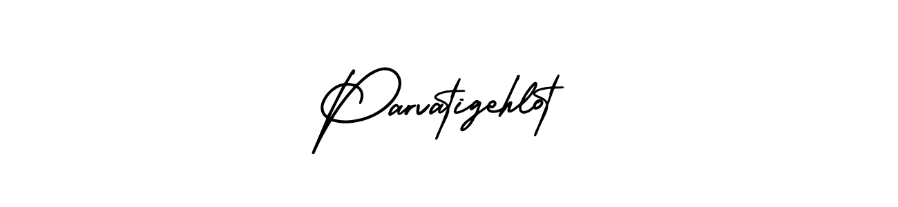 if you are searching for the best signature style for your name Parvatigehlot. so please give up your signature search. here we have designed multiple signature styles  using AmerikaSignatureDemo-Regular. Parvatigehlot signature style 3 images and pictures png